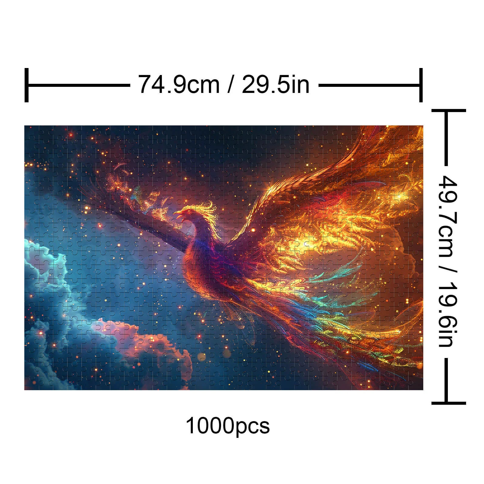 Phoenix Nirvana 500 / 1000 Piece Puzzle - Image 5