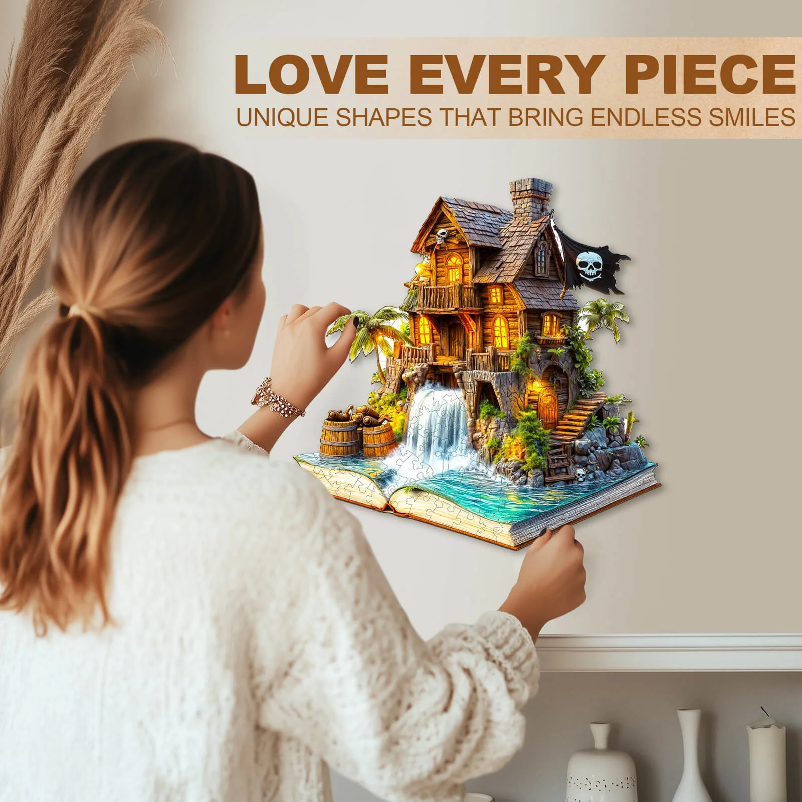 Pirate cabin-1 Wooden Jigsaw Puzzle - Image 11