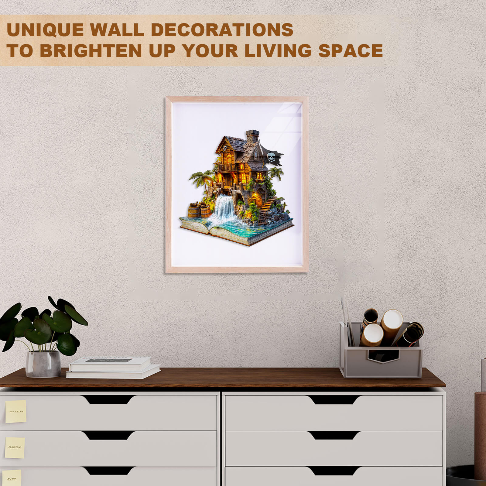 Pirate cabin-1 Wooden Jigsaw Puzzle - Image 12