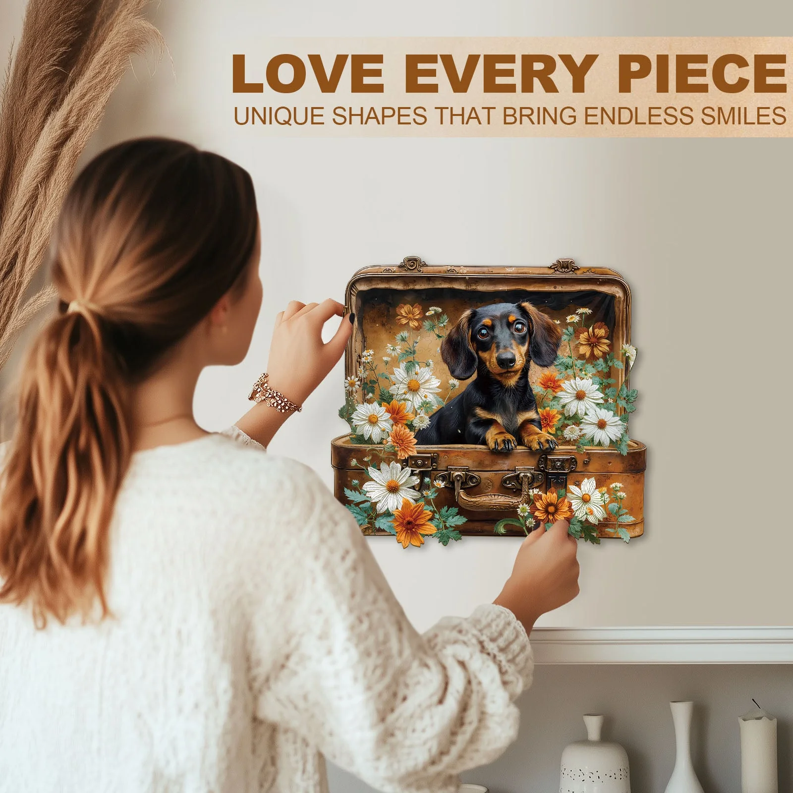 Puppy's Adventure Wooden Jigsaw Puzzle - Image 12