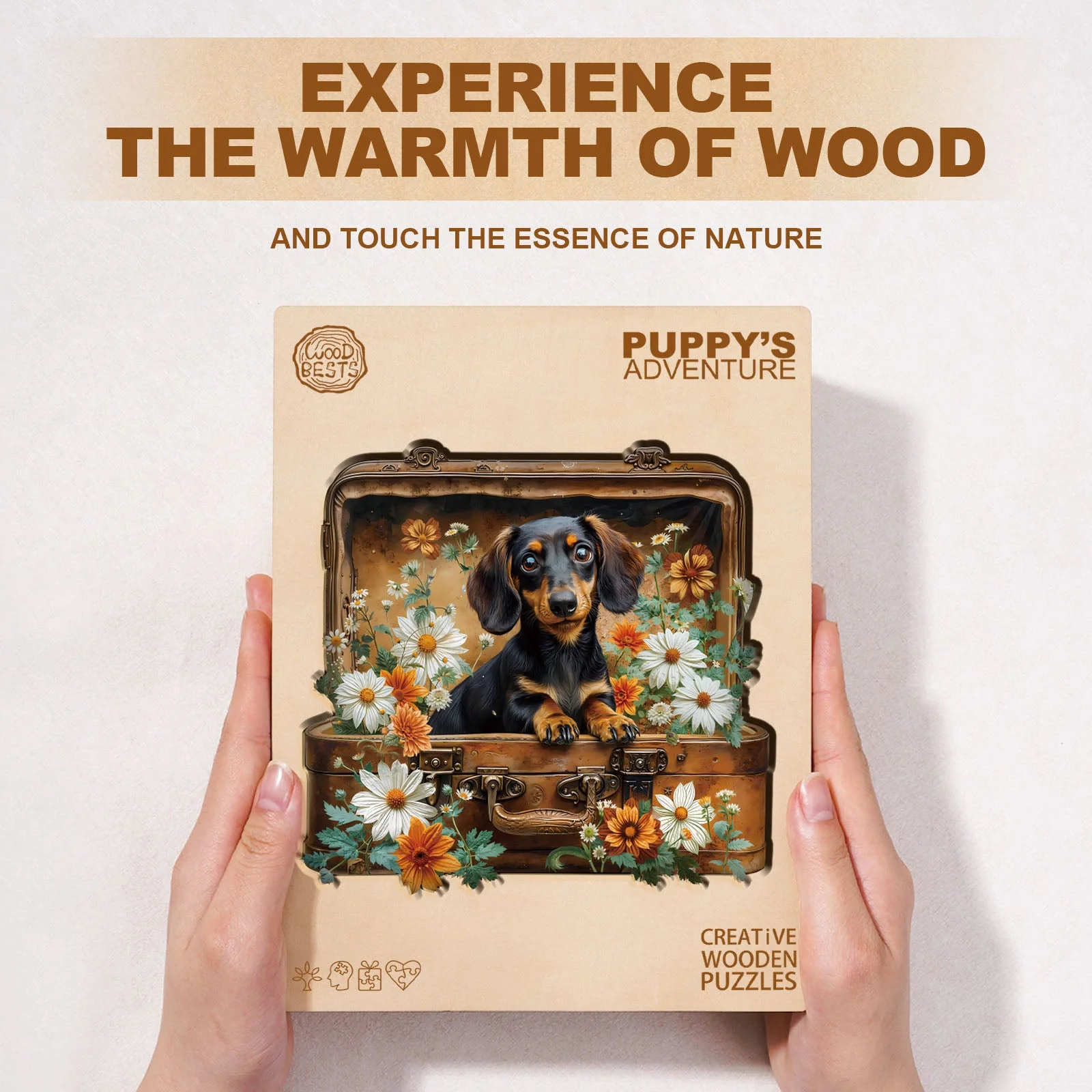 Puppy's Adventure Wooden Jigsaw Puzzle - Image 6