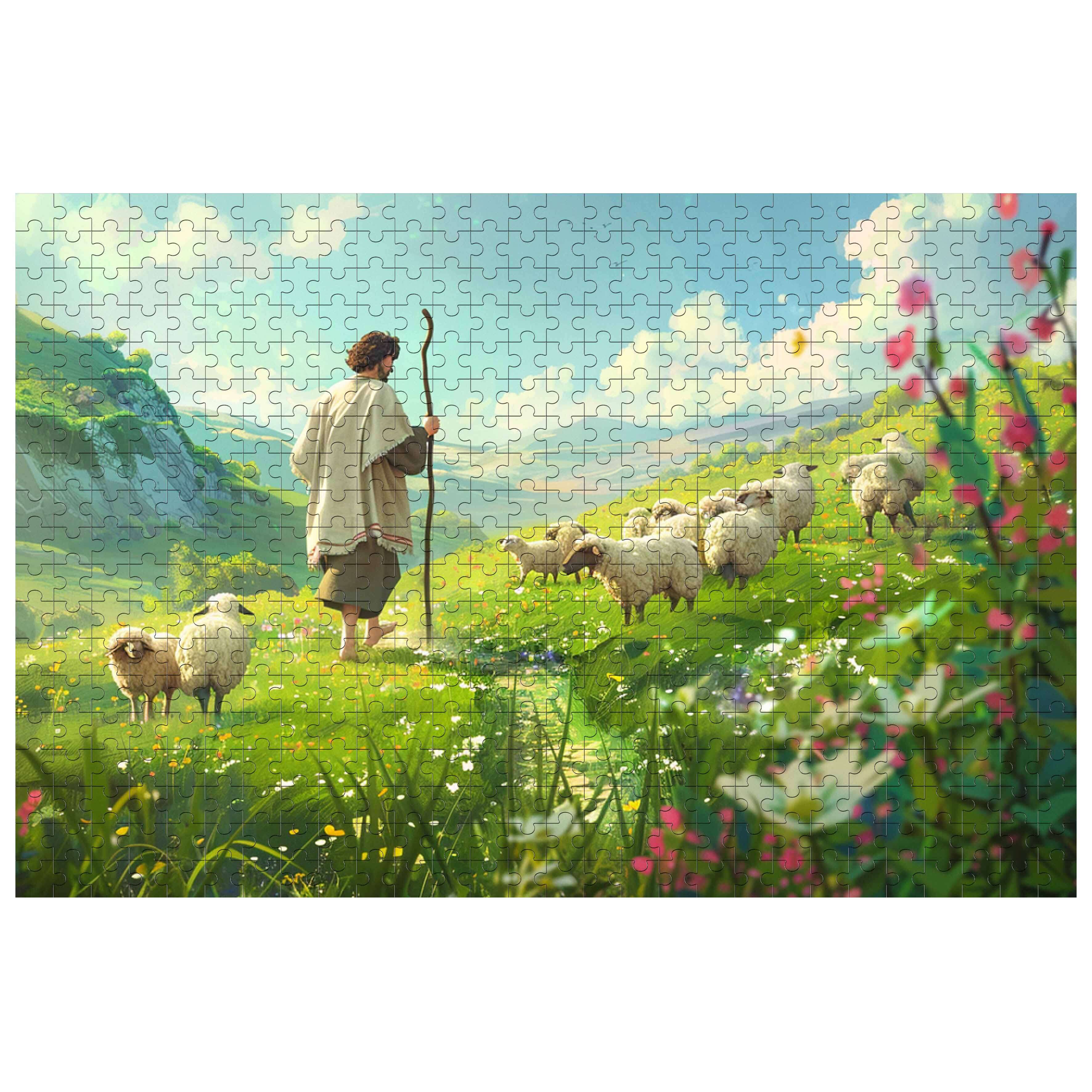 Sacred Grassland 500 / 1000 Piece Puzzle - Image 3