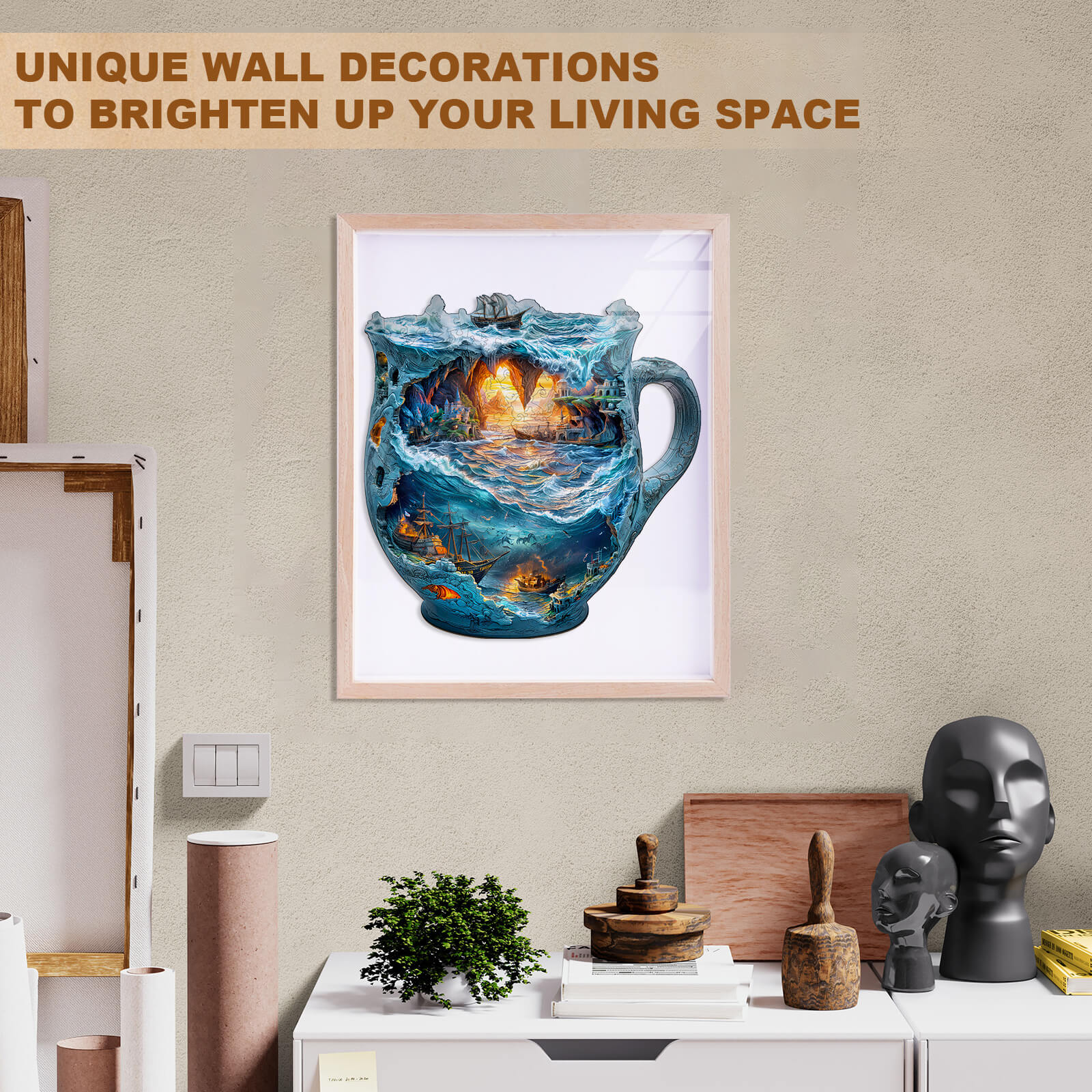 Sea navigation mug Wooden Jigsaw Puzzle - Image 12