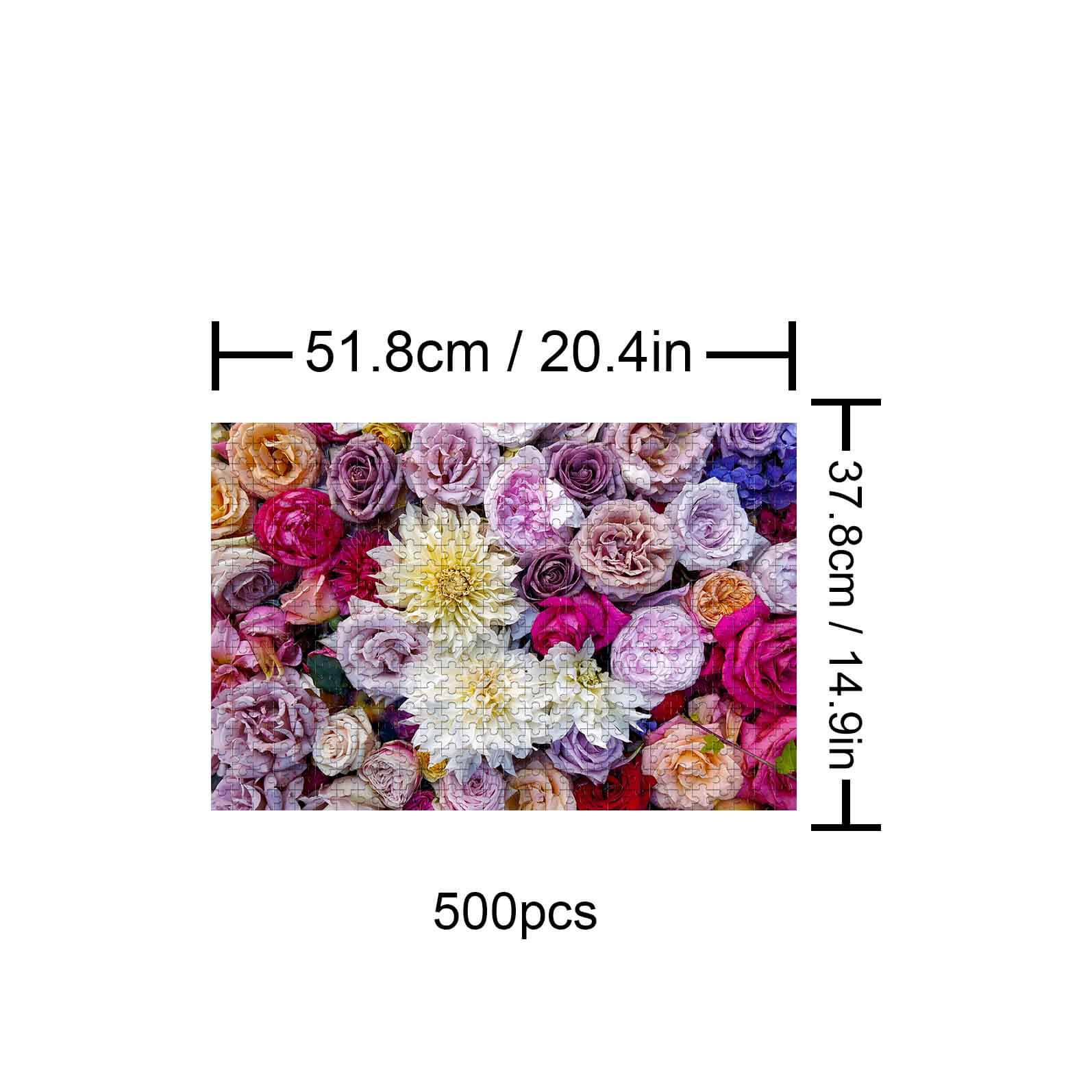 Sea of Flowers 500 / 1000 Piece Puzzle - Image 4