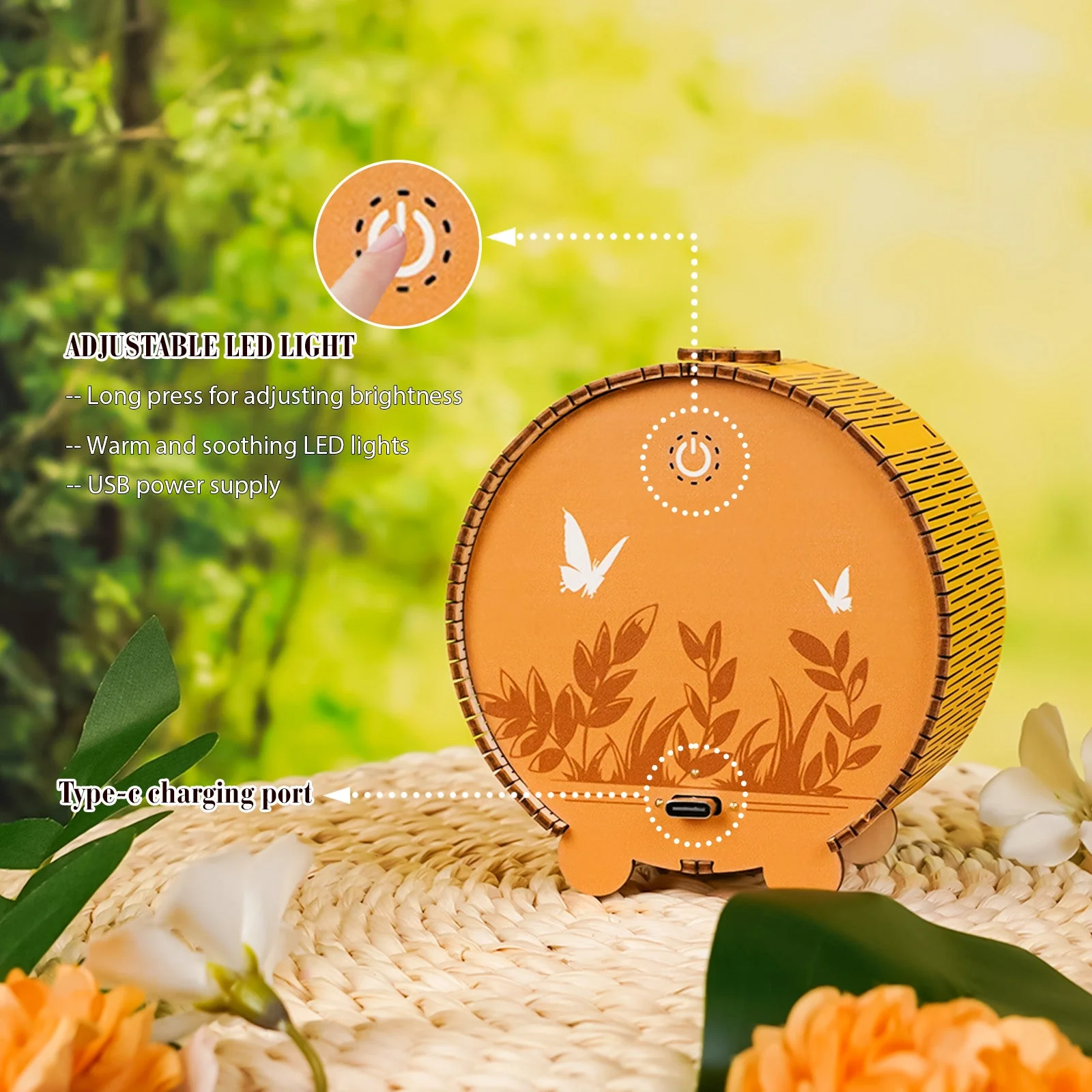 Seasonal Tree of Life Kit - 3D Wooden Puzzle Night Light - Image 6