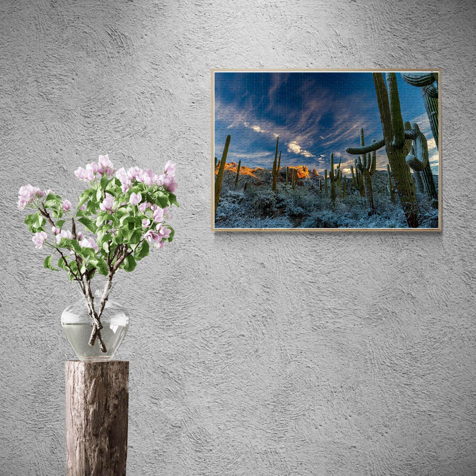 Snowy Desert 500 / 1000 Piece Puzzle - Image 6