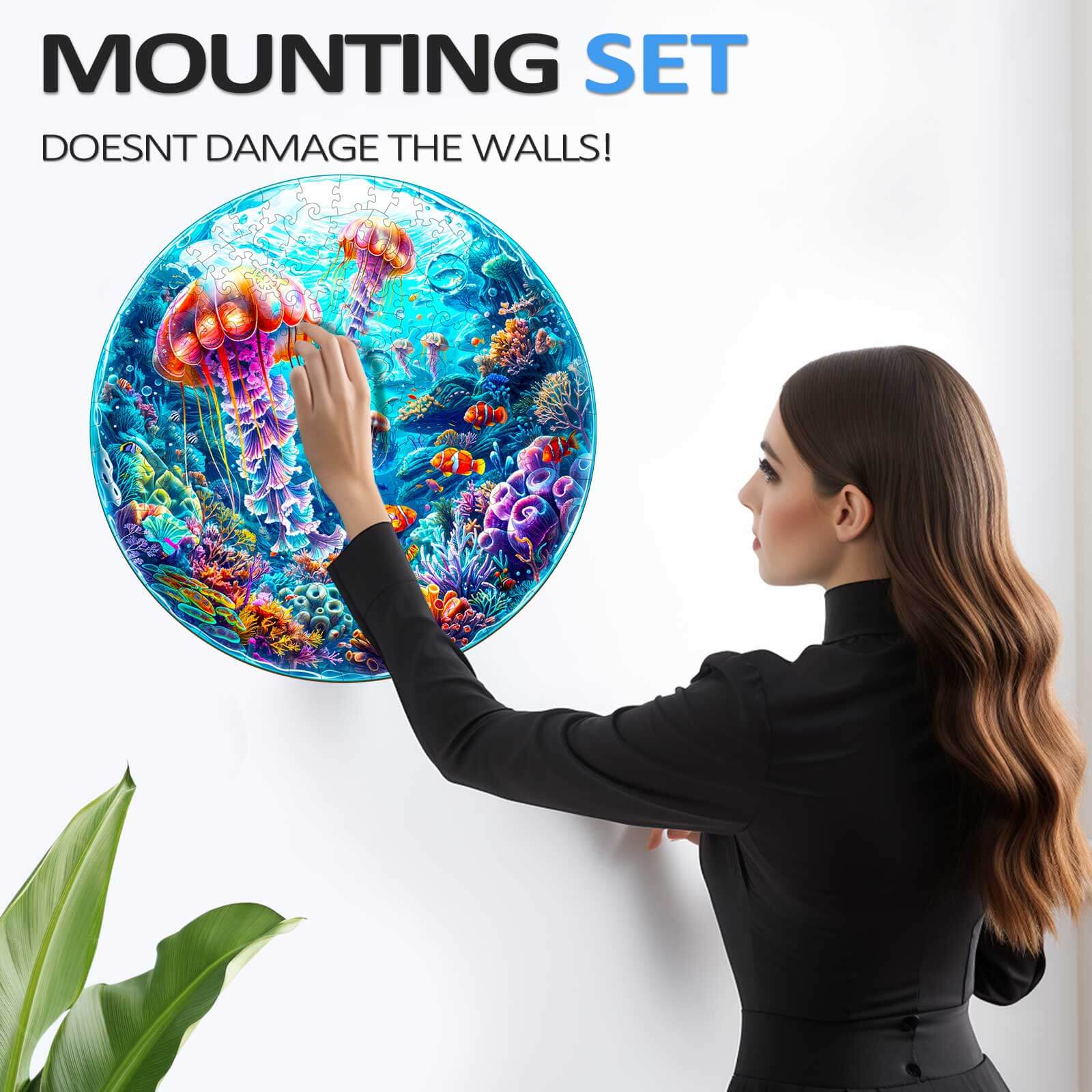 Spherical Ocean Wooden Jigsaw Puzzle - Image 9