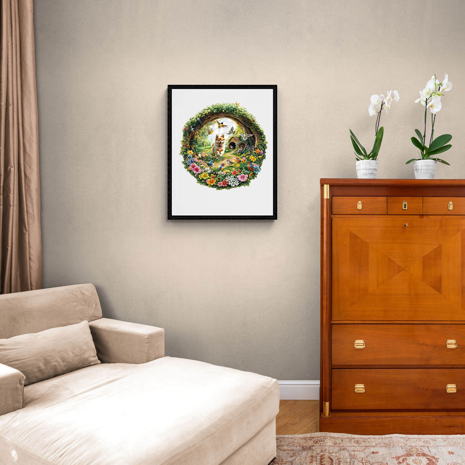 Spring Birds Wooden Jigsaw Puzzle - Image 12