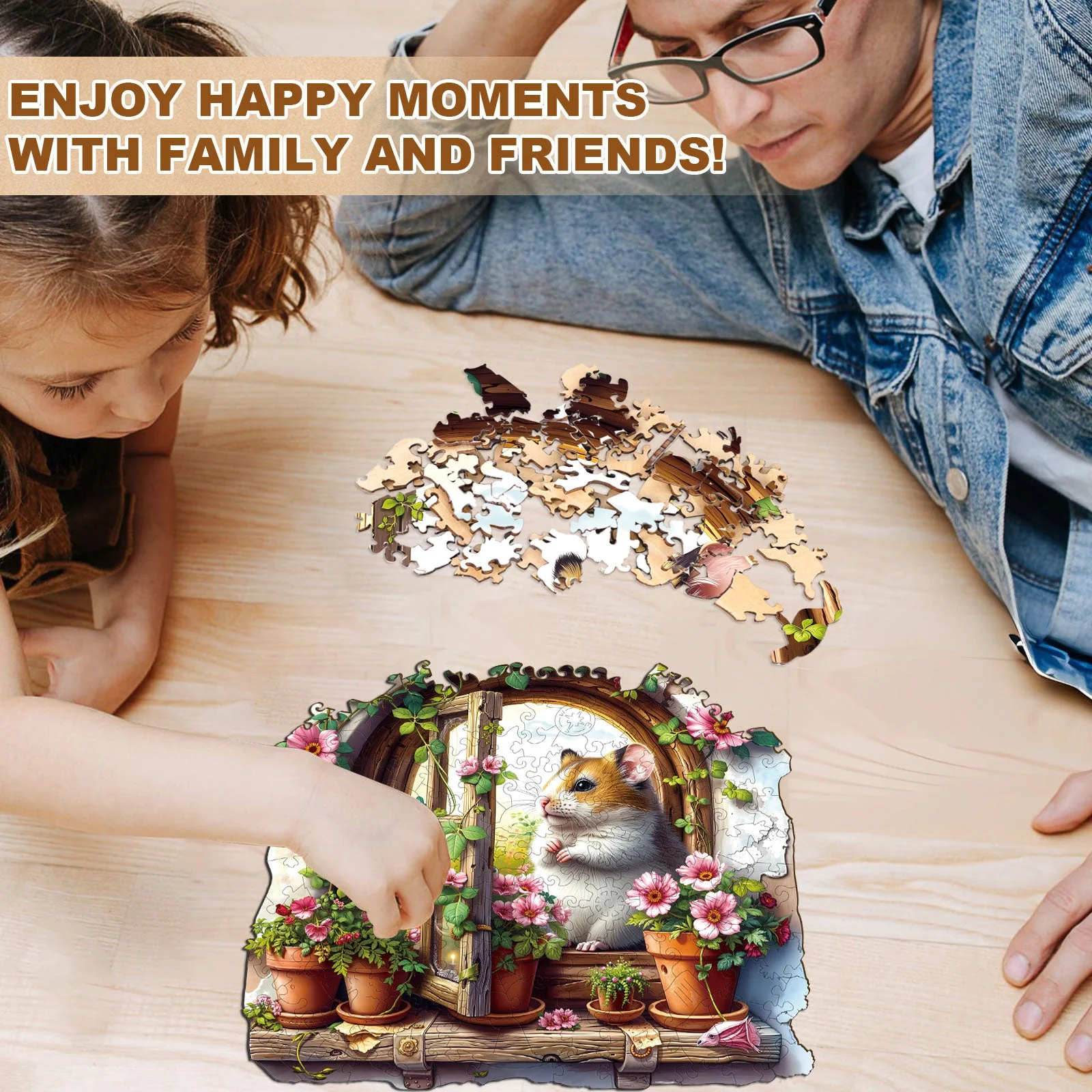 Spring Visitor Wooden Jigsaw Puzzle - Image 11
