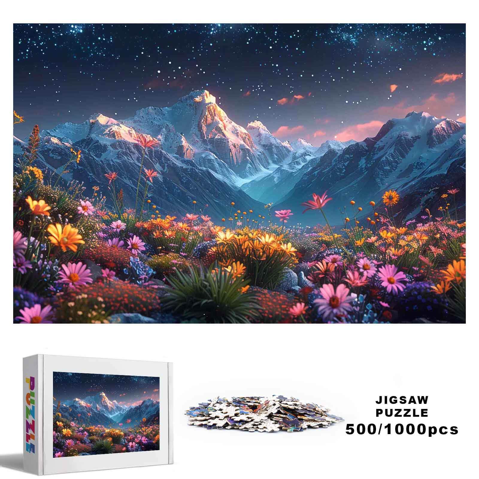 Starry Sky Garden 500 / 1000 Piece Puzzle - Image 2