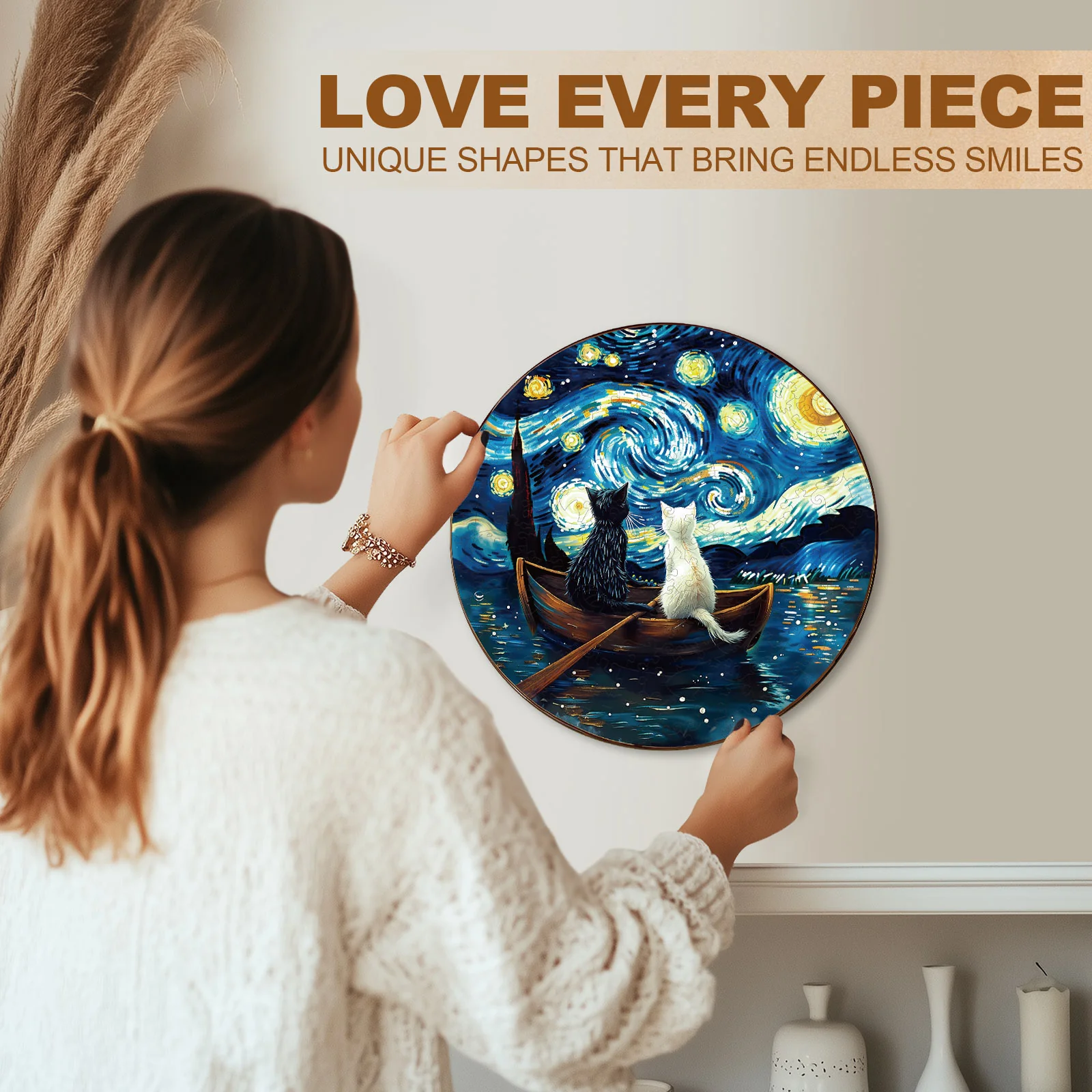 Starry Voyage Wooden Jigsaw Puzzle - Image 9