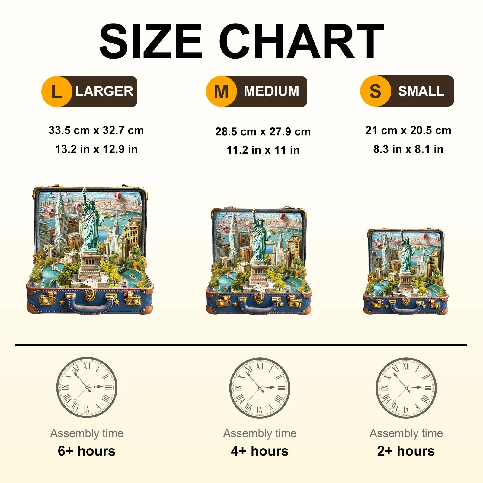 Statue of Liberty Tour Wooden Jigsaw Puzzle - Image 7