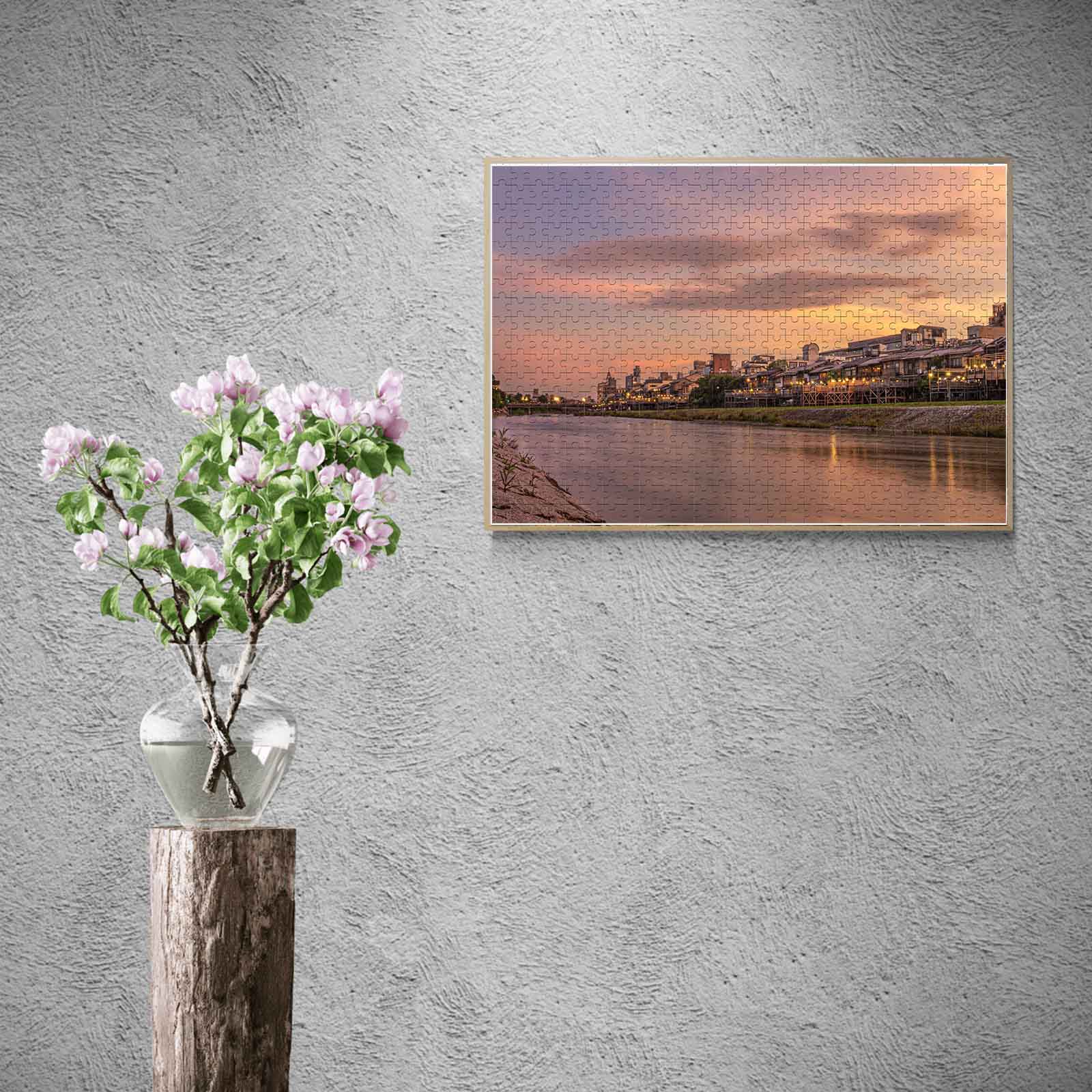 Sunset River City 500 / 1000 Piece Puzzle - Image 6