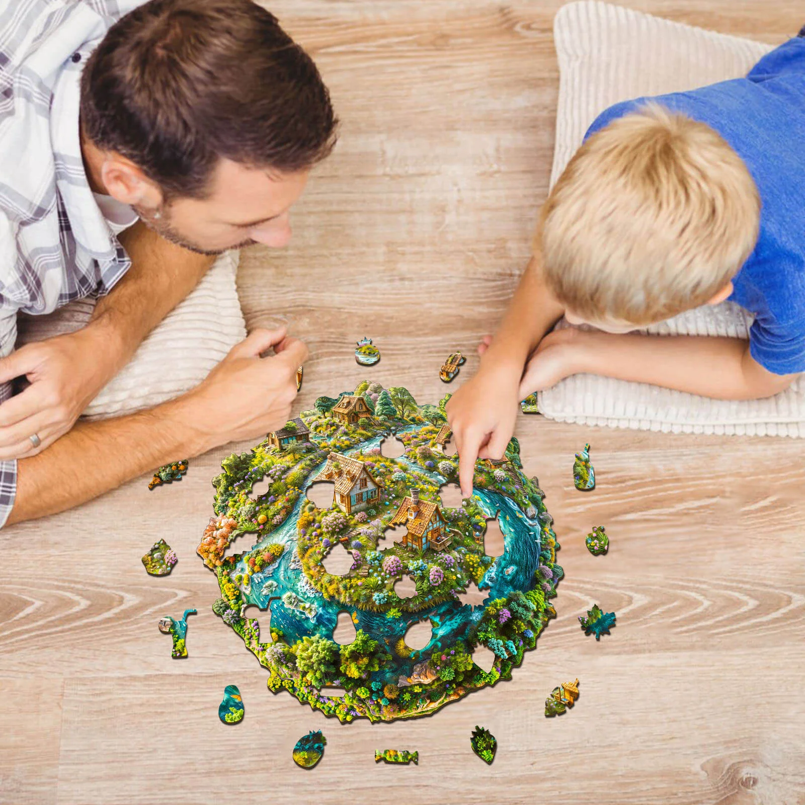 Sustainable Earth Wooden Jigsaw Puzzle - Image 10