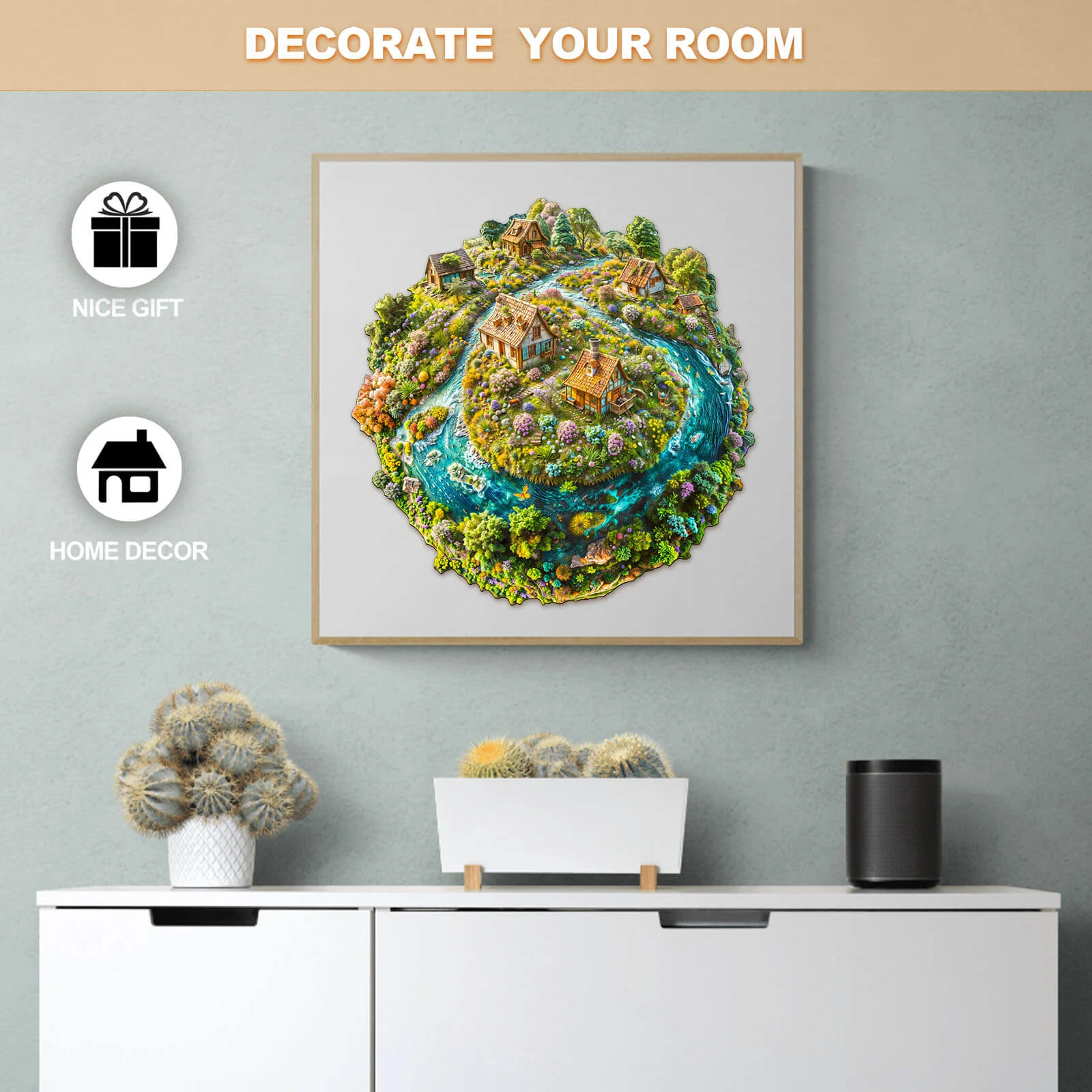 Sustainable Earth Wooden Jigsaw Puzzle - Image 12