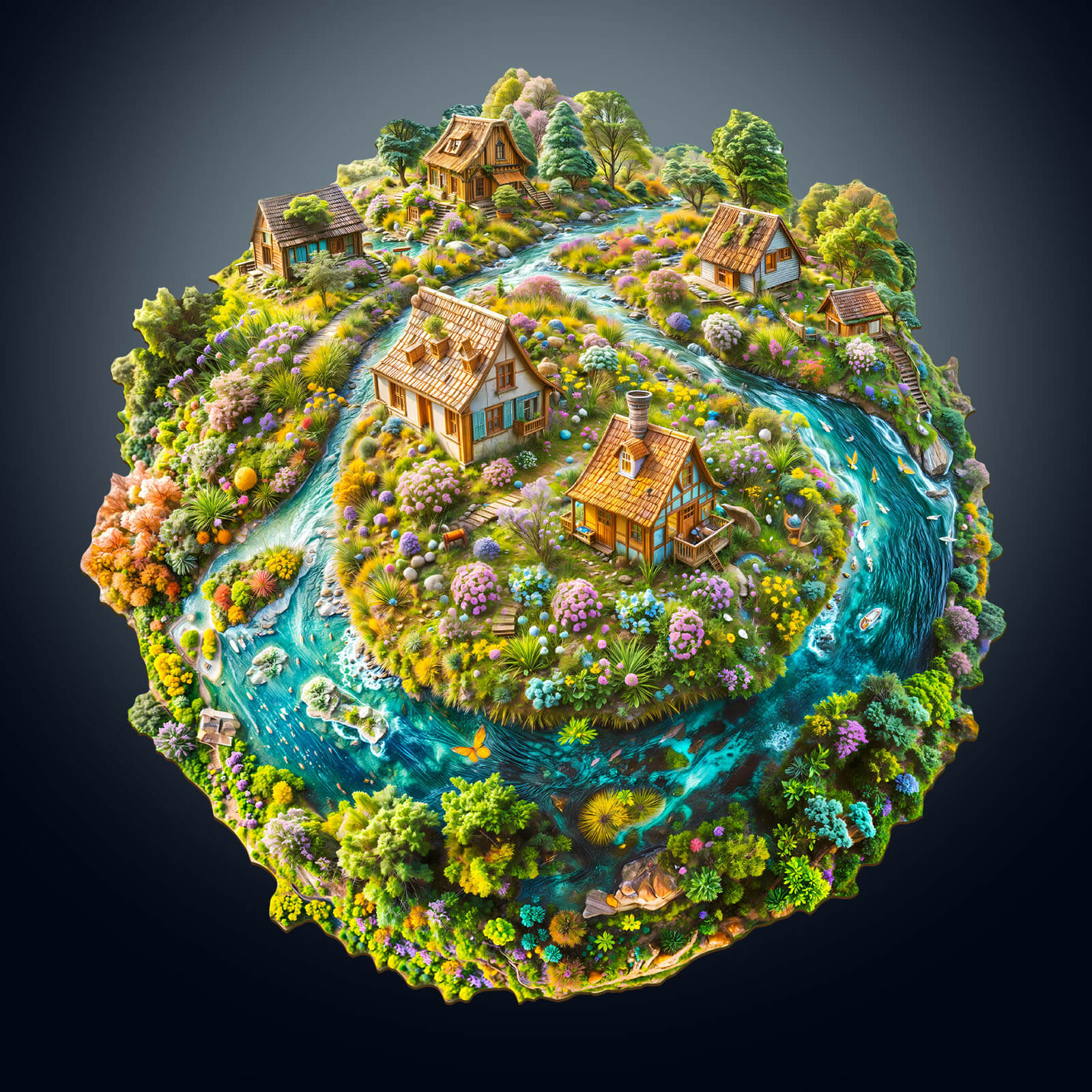 Sustainable Earth Wooden Jigsaw Puzzle - Image 2