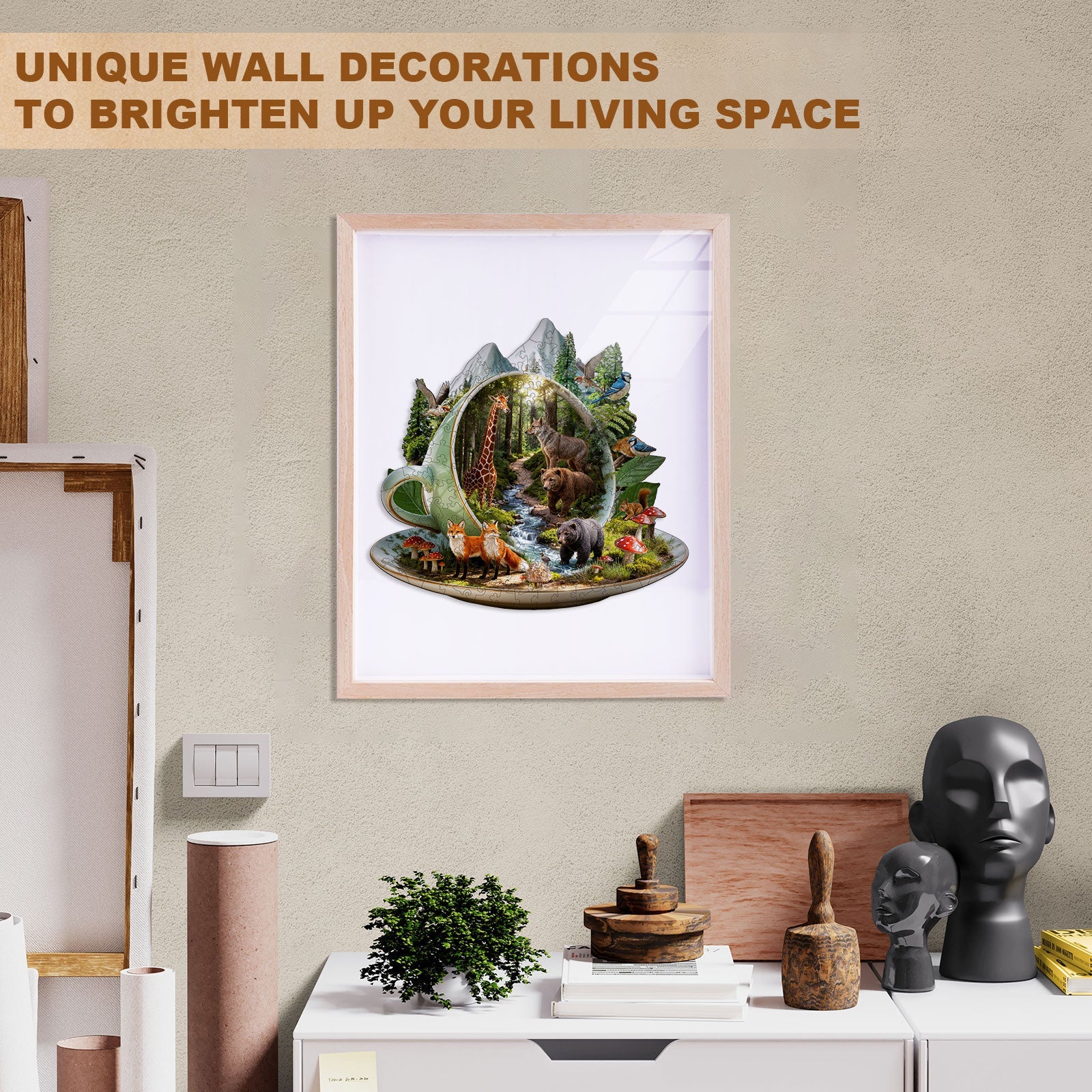 Teacup Forest Wooden Jigsaw Puzzle - Image 9