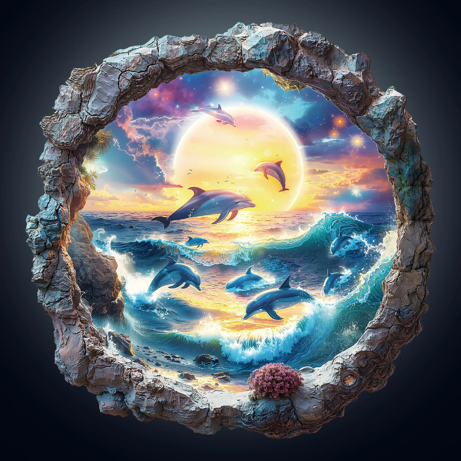 Tide Dream Wooden Jigsaw Puzzle - Image 3