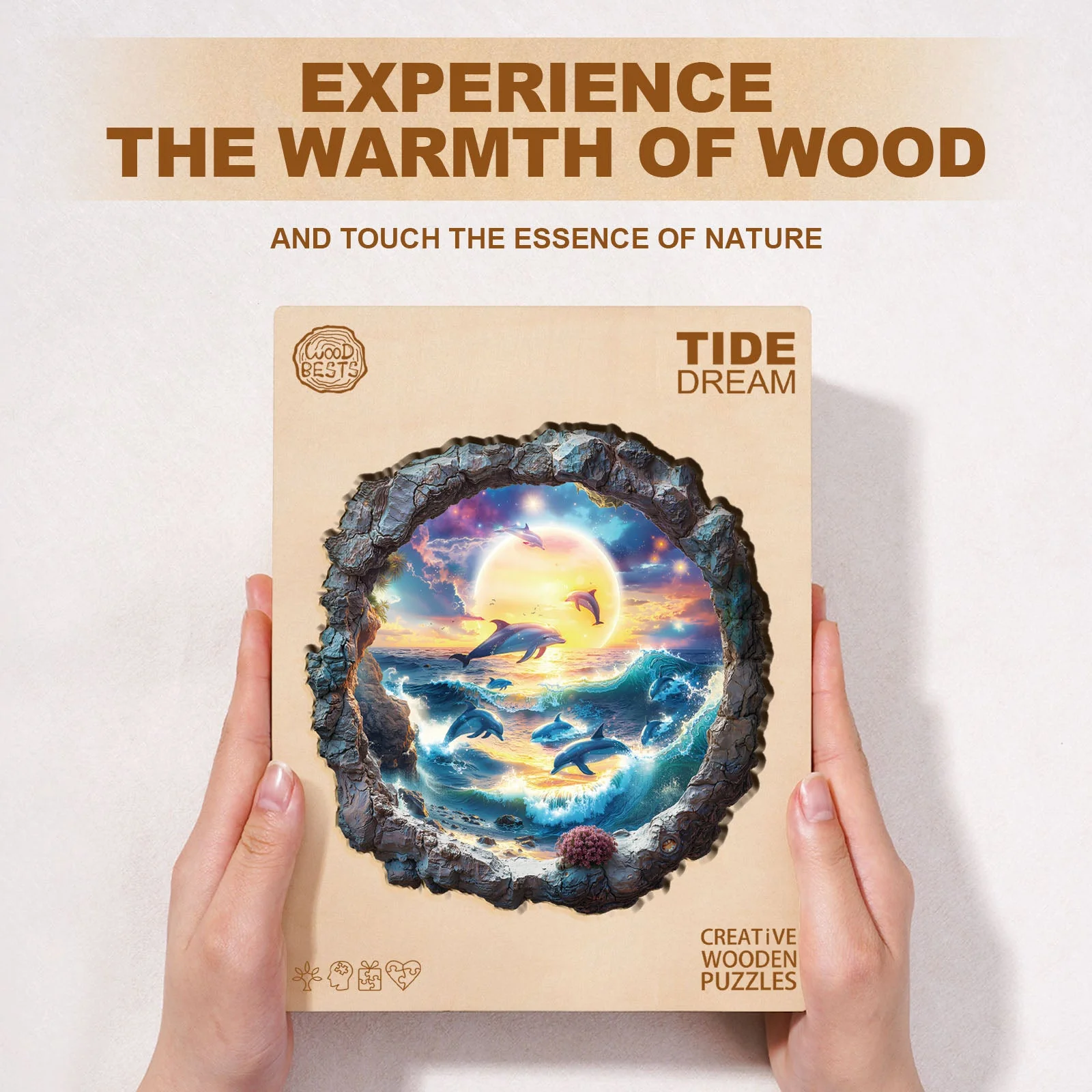 Tide Dream Wooden Jigsaw Puzzle - Image 4