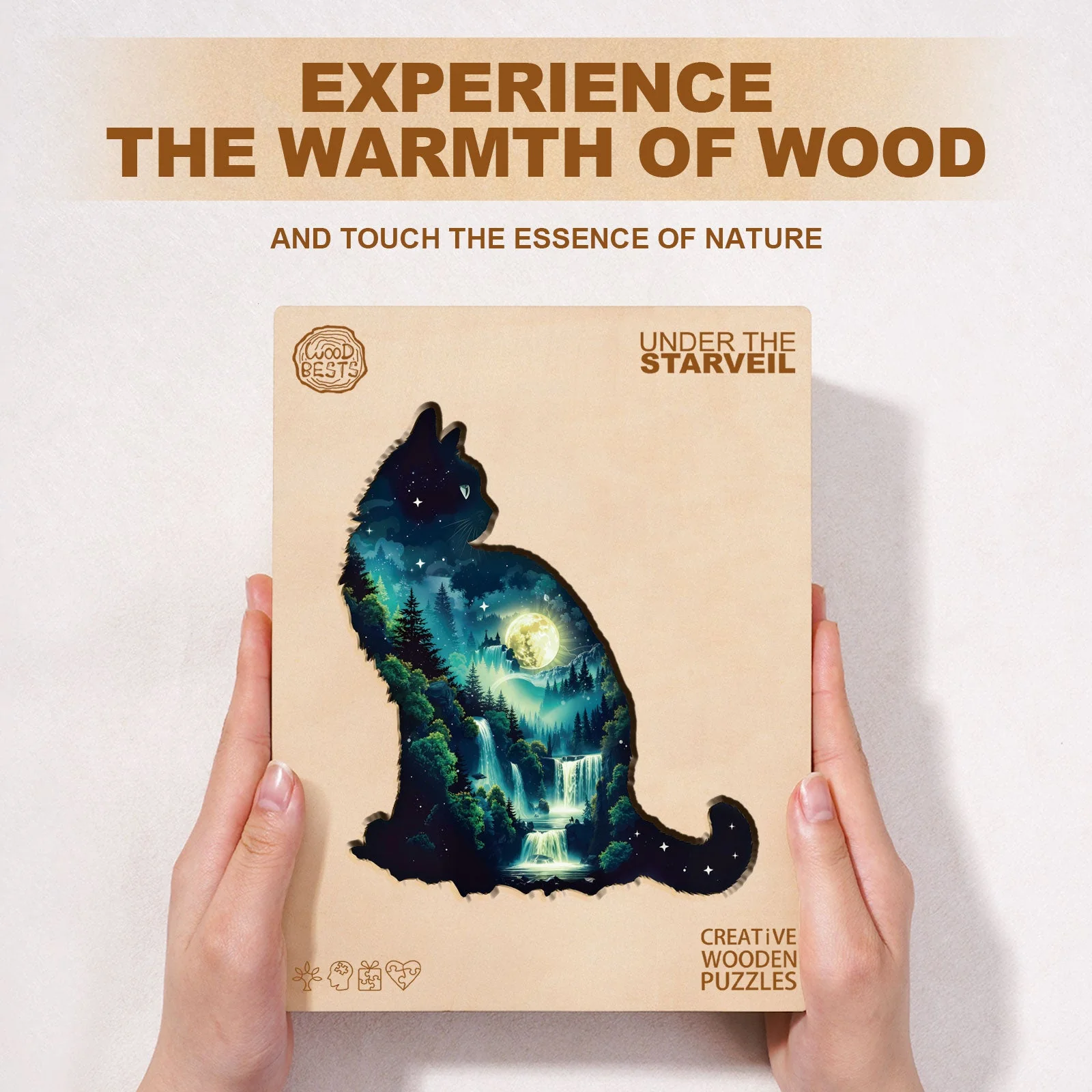 Under The Starveil Wooden Jigsaw Puzzle - Image 5