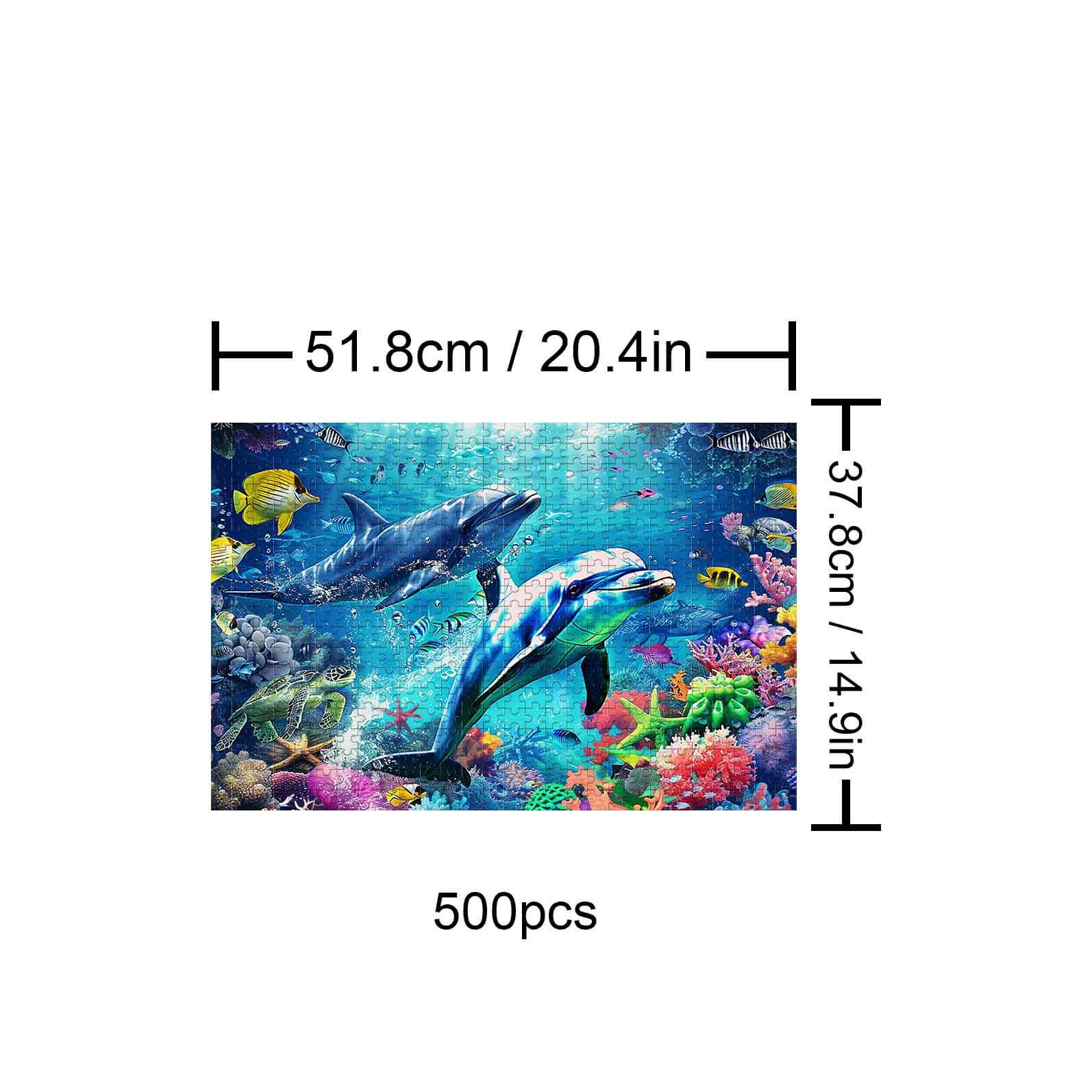 Undersea Paradise 500 / 1000 Piece Puzzle - Image 4