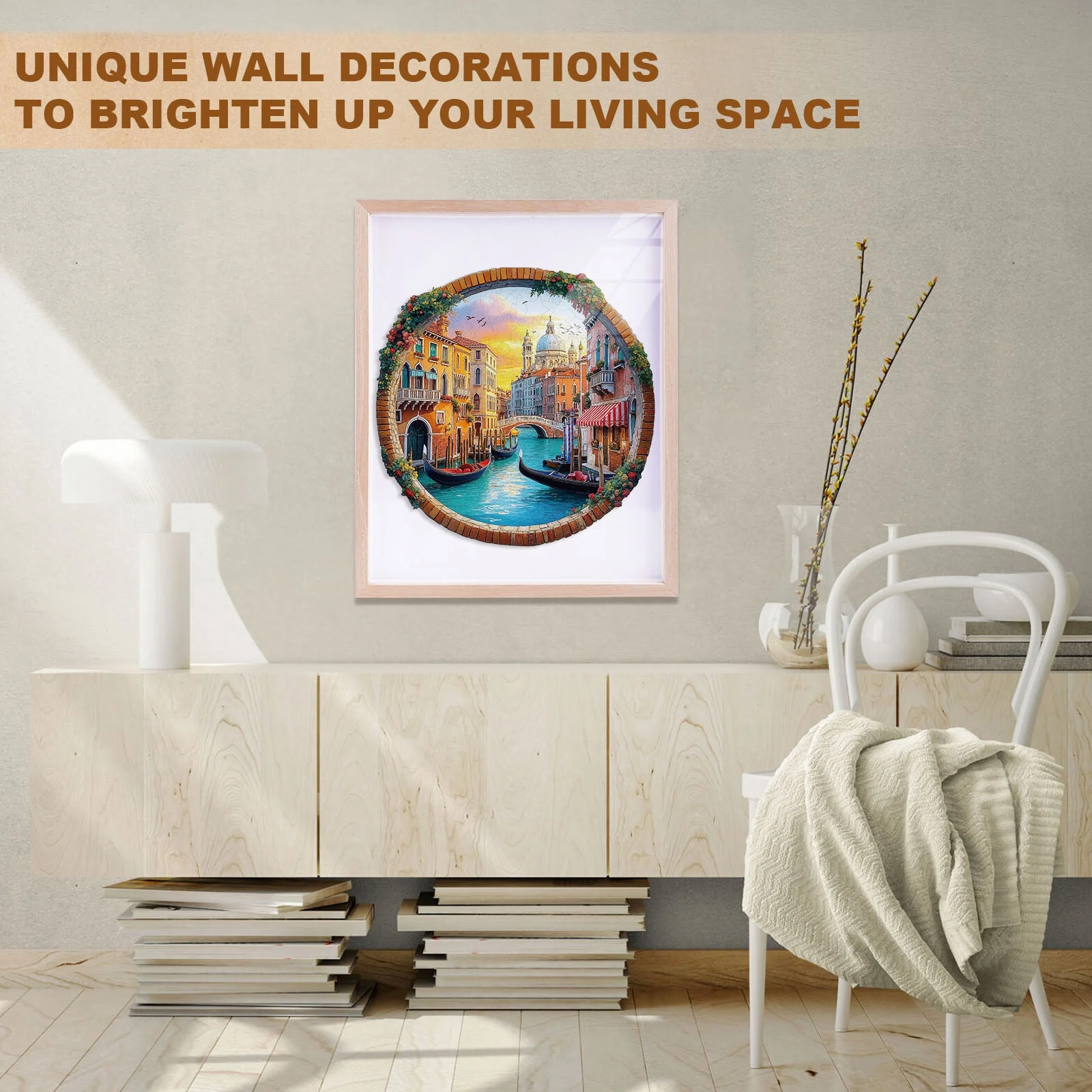 Venice Water City Wooden Jigsaw Puzzle - Image 10