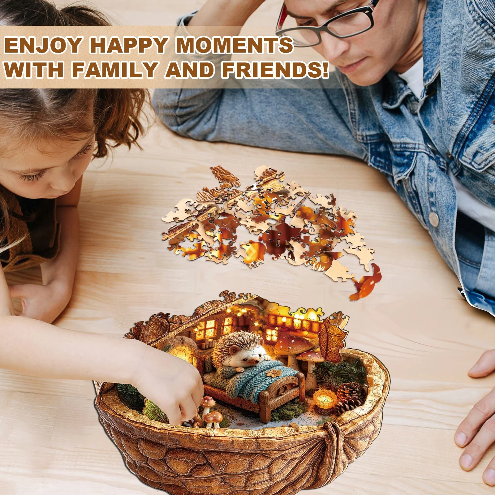 Walnut Dream Wooden Jigsaw Puzzle - Image 12
