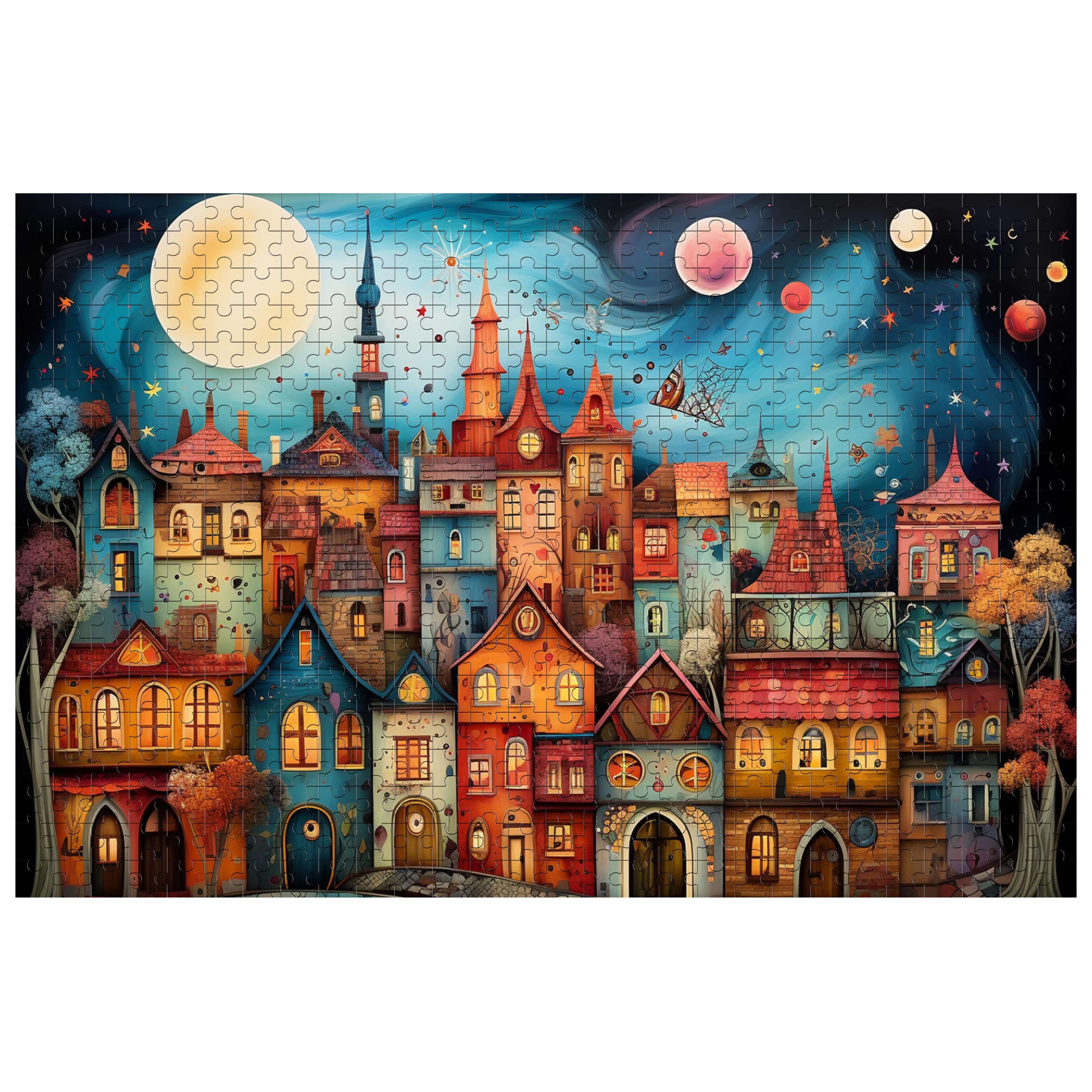 Weird Town-2 500 / 1000 Piece Puzzle - Image 3