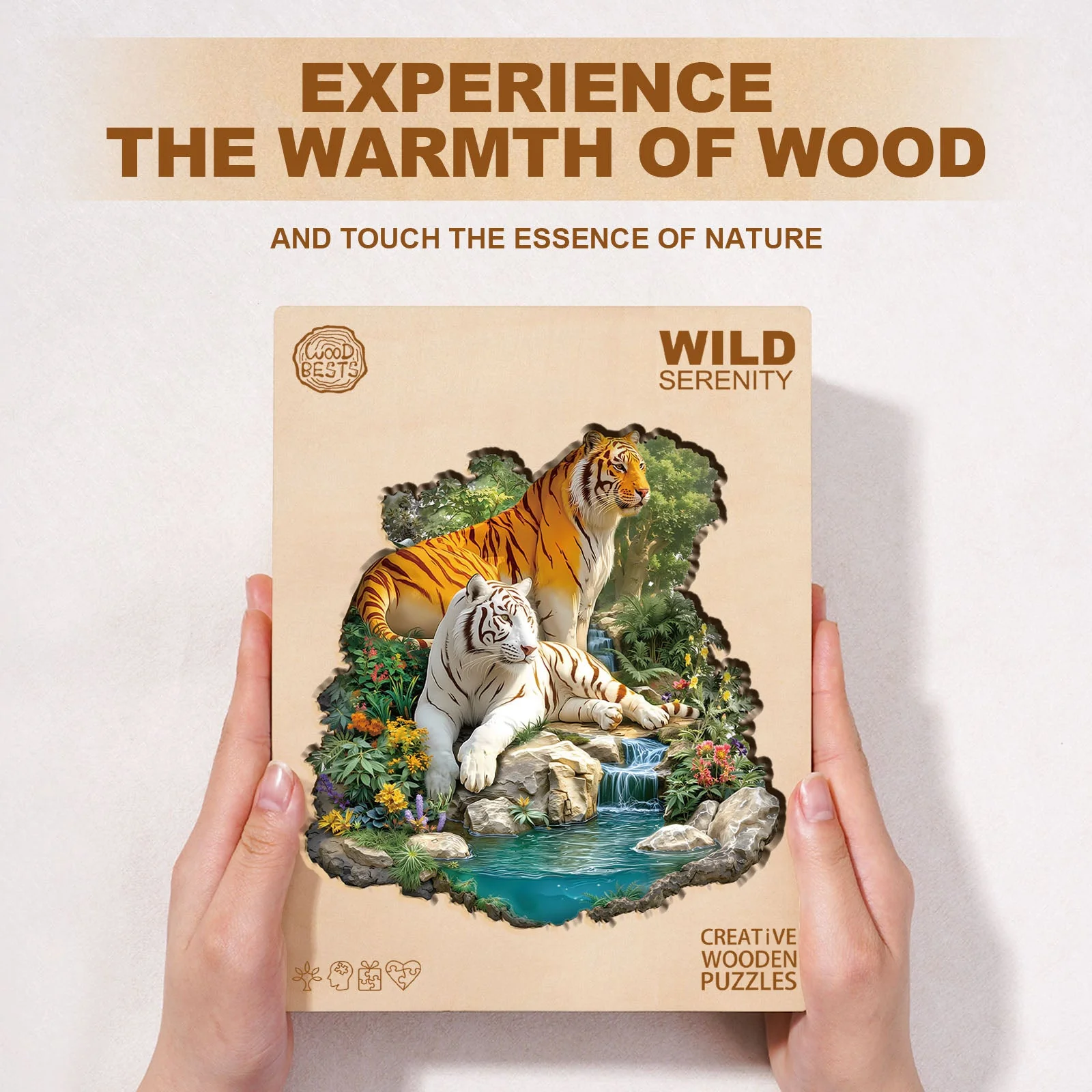 Wild Serenity Wooden Jigsaw Puzzle - Image 6