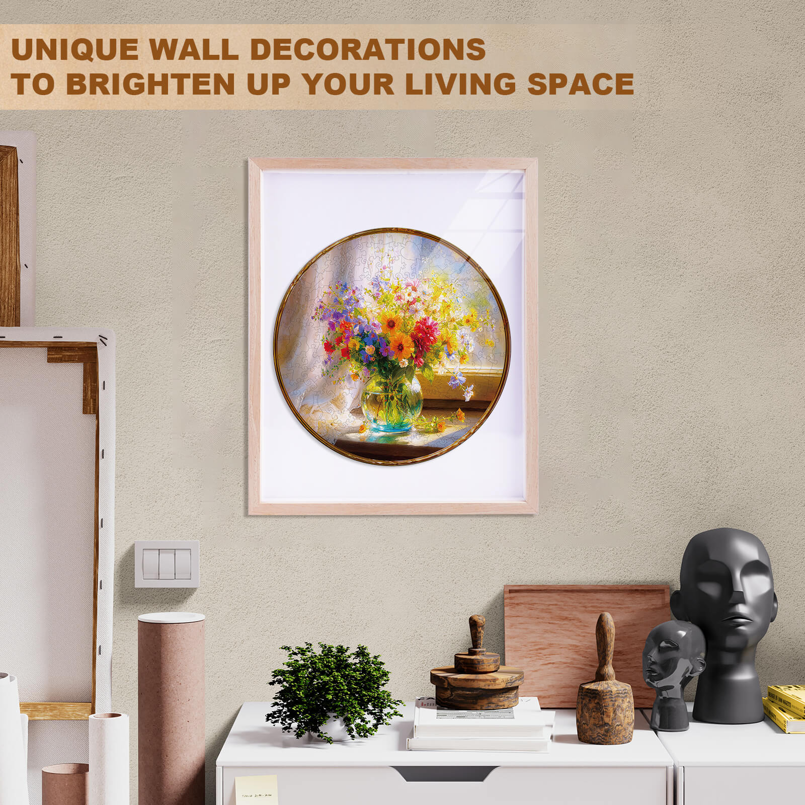 Window Garden Wooden Jigsaw Puzzle - Image 9