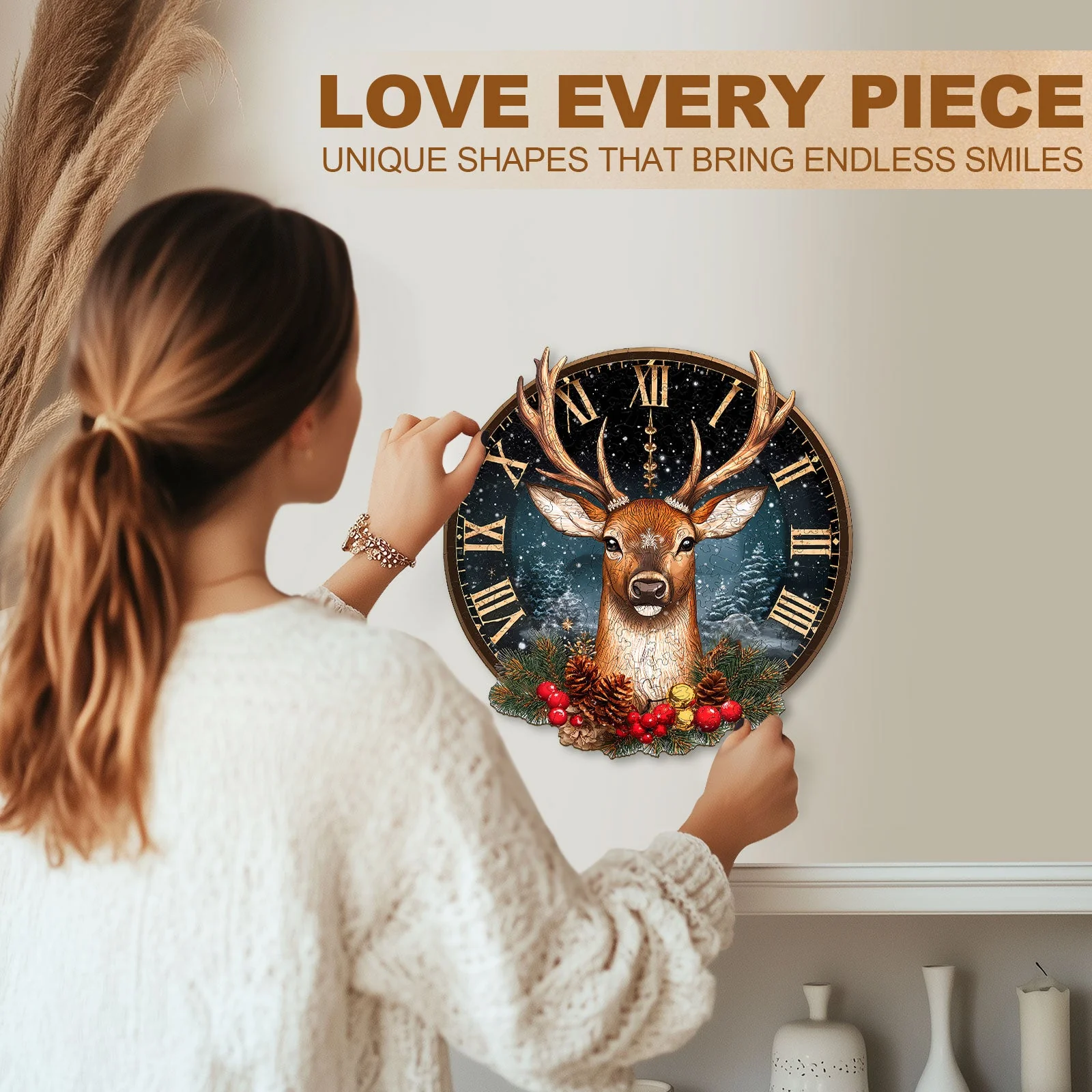 Winter moments Wooden Jigsaw Puzzle - Image 8