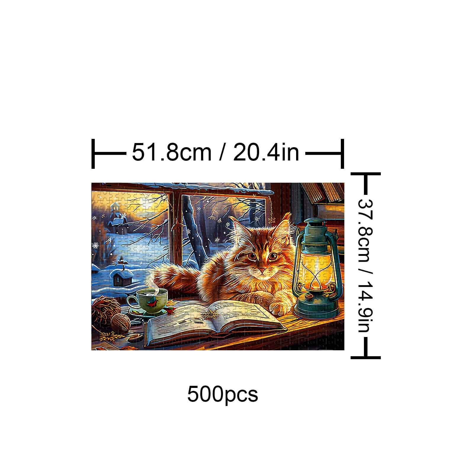 Winter Warmth 500 / 1000 Piece Puzzle - Image 4