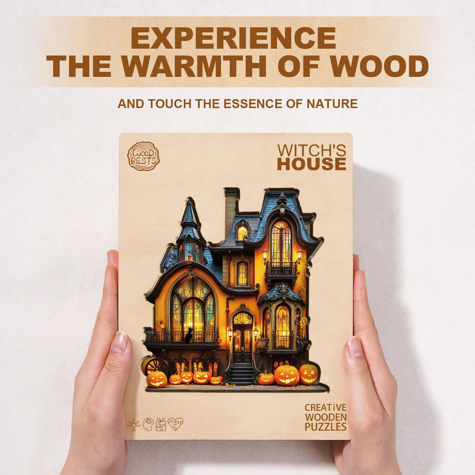 Witch's house Wooden Jigsaw Puzzle - Image 6