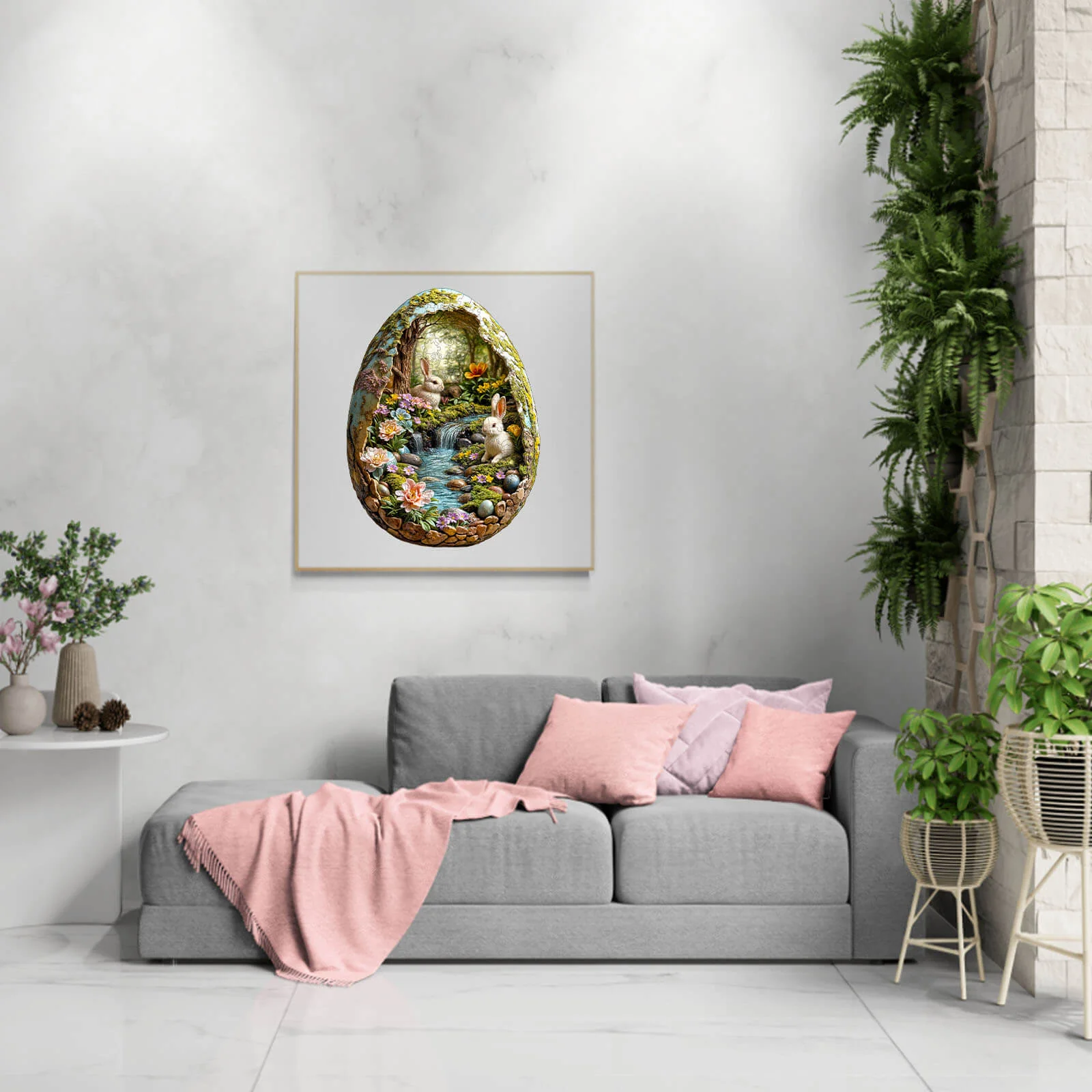 3D Wonderland Easter -1 Wooden Jigsaw Puzzle - Image 13