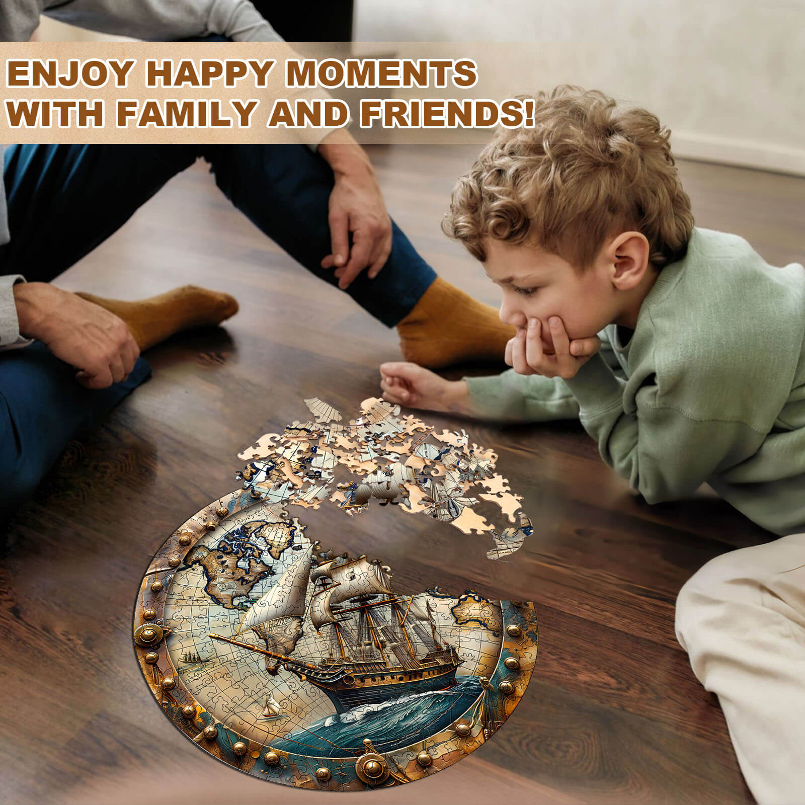 World Voyage Wooden Jigsaw Puzzle - Image 11